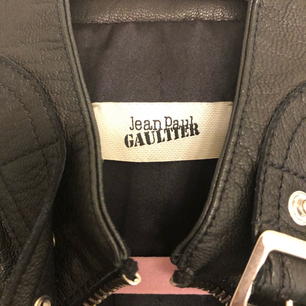 Jean Paul Gaultier Vintage leather Jacket - Picture 15 of 16